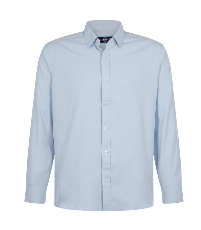 CAMISA OXFORD LIGHT MANGA LARGA HOMBRE